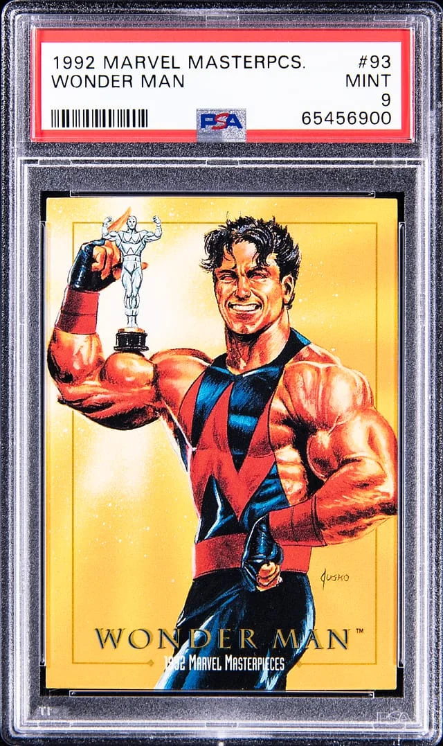 1992 Marvel Masterpieces Wonder Man #93 card image