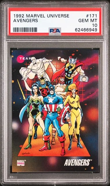 1992 Marvel Universe Avengers #171 card image