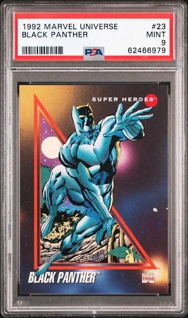 1992 Marvel Universe Black Panther #23 card image