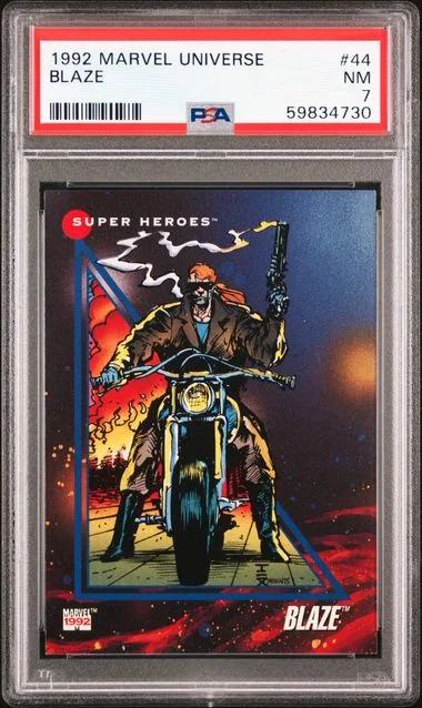 1992 Marvel Universe Blaze #44 card image