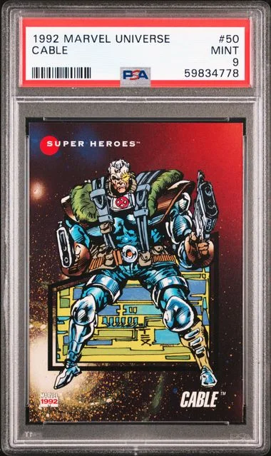 1992 Marvel Universe Cable #50 card image