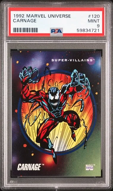 1992 Marvel Universe Carnage #120 card image