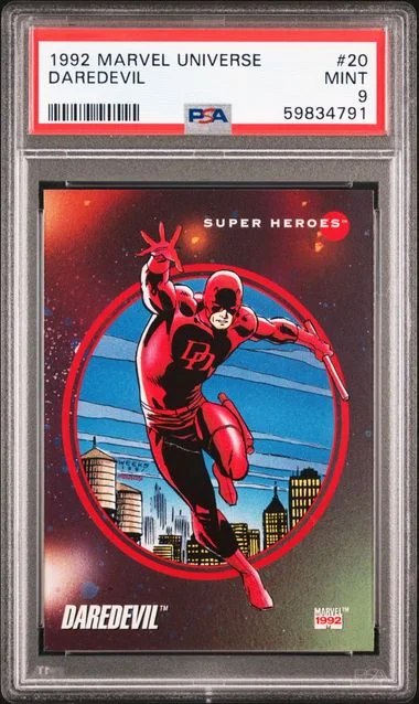 1992 Marvel Universe Daredevil #20 card image