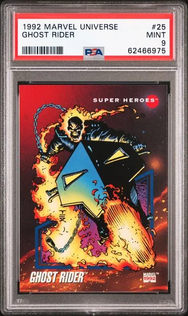 1992 Marvel Universe Ghost Rider #25 card image