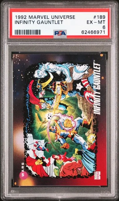 1992 Marvel Universe Infinity Gauntlet #189 card image