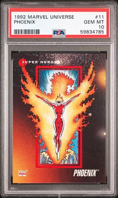 1992 Marvel Universe Phoenix #11 card image