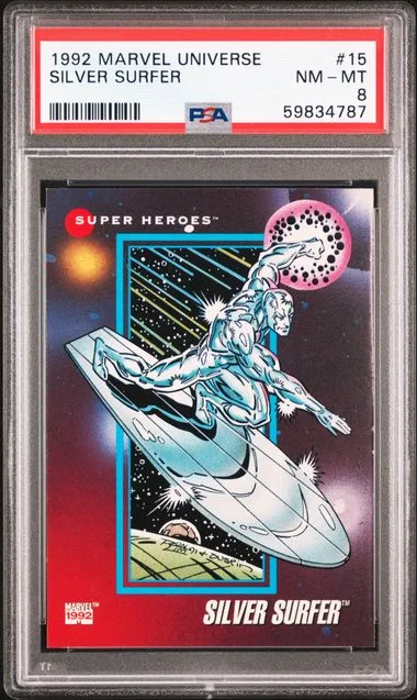 1992 Marvel Universe Silver Surfer #15 card image