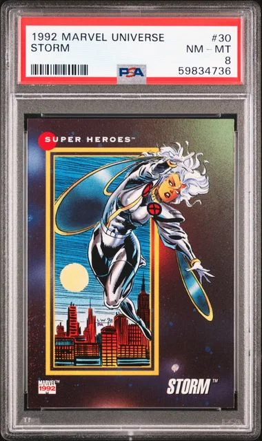 1992 Marvel Universe Storm #30 card image