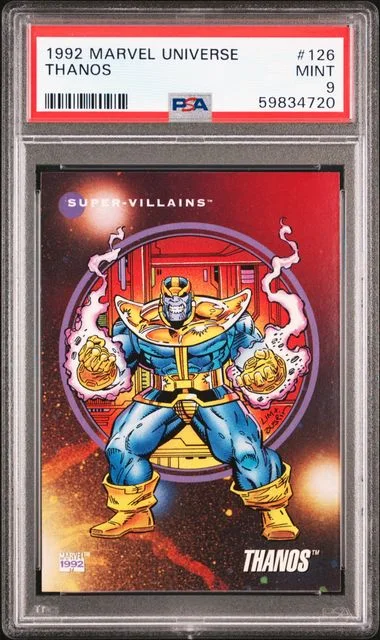 1992 Marvel Universe Thanos #126 card image