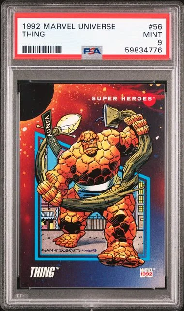 1992 Marvel Universe Thing #56 card image