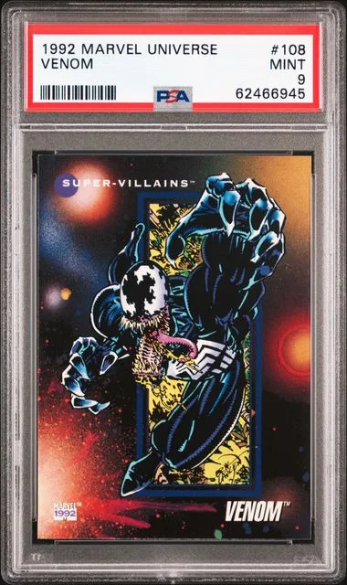 1992 Marvel Universe Venom #108 card image