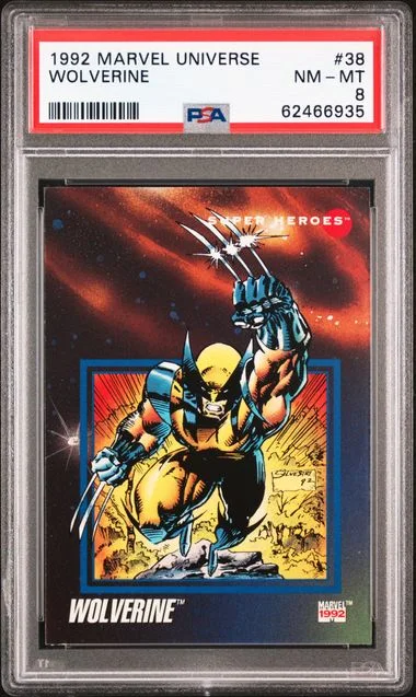 1992 Marvel Universe Wolverine #38 card image
