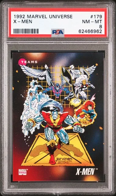 1992 Marvel Universe X-Men #179 card image