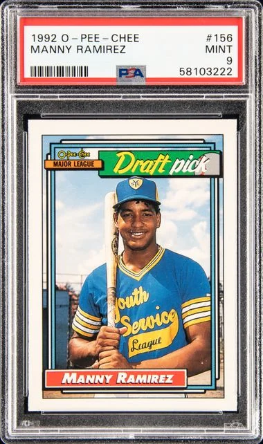 1992 O-Pee-Chee Manny Ramirez #156 card image