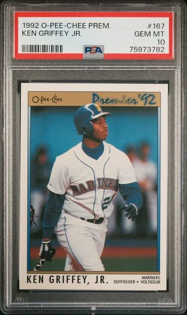 1992 O-Pee-Chee Premier Ken Griffey Jr. #167 card image