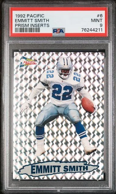 1992 Pacific Prism Inserts Emmitt Smith #6 card image