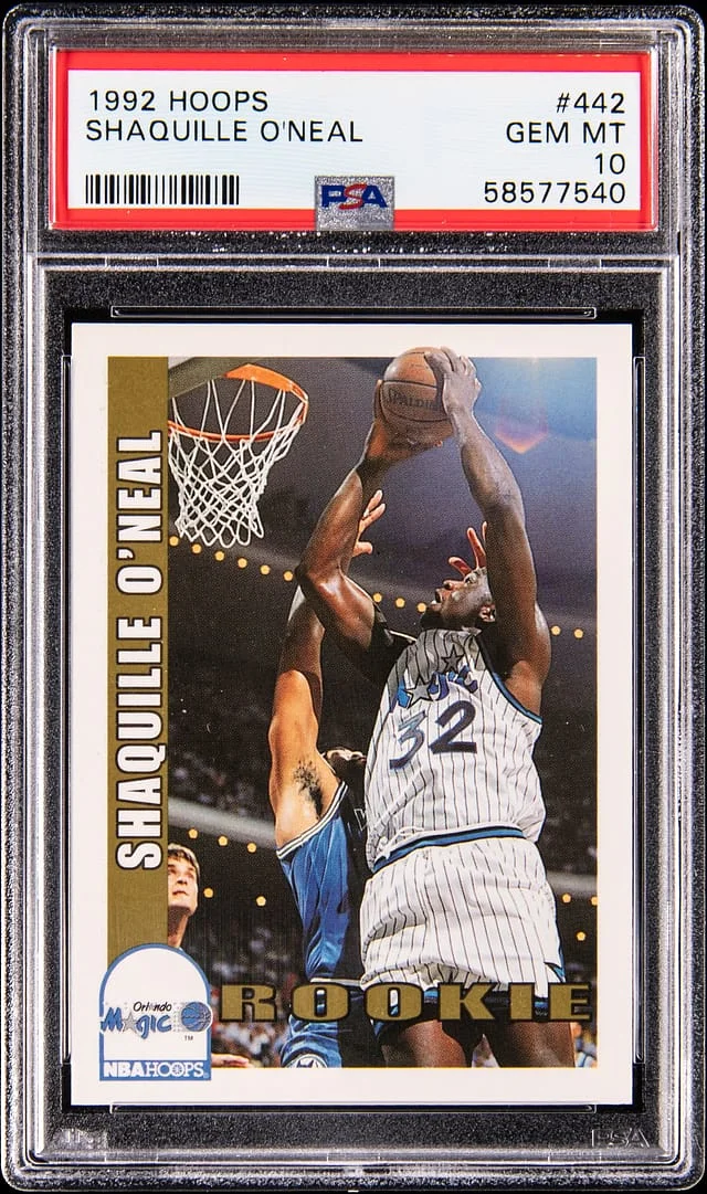 1992 Panini Hoops Shaquille O'Neal #442 card image