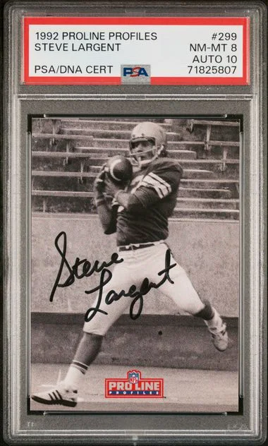 1992 Pro Line Profiles Steve Largent #299 card image