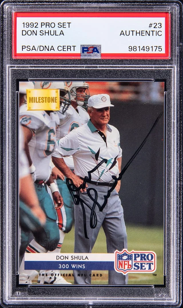 1992 Pro Set Don Shula #23 card image