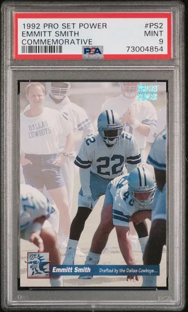 1992 Pro Set Power Commemorative Emmitt Smith #PS2 card image
