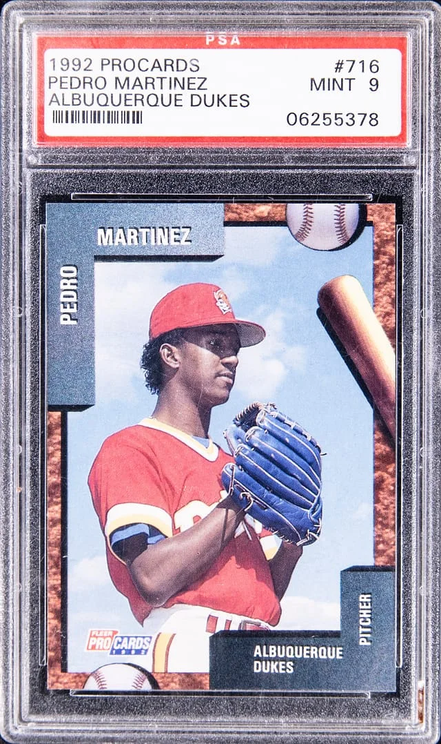 1992 Procards Albuquerque Dukes Pedro Martinez #716 card image
