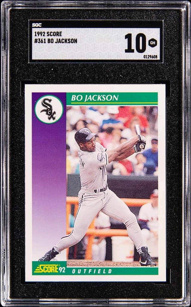 1992 Score Bo Jackson #361 card image