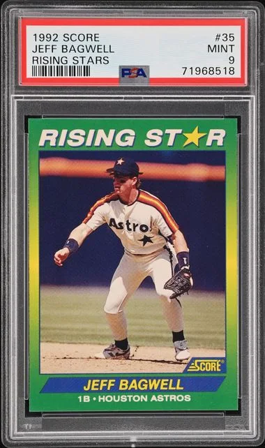 1992 Score Jeff Bagwell Rising Stars Rising Stars #35 card image