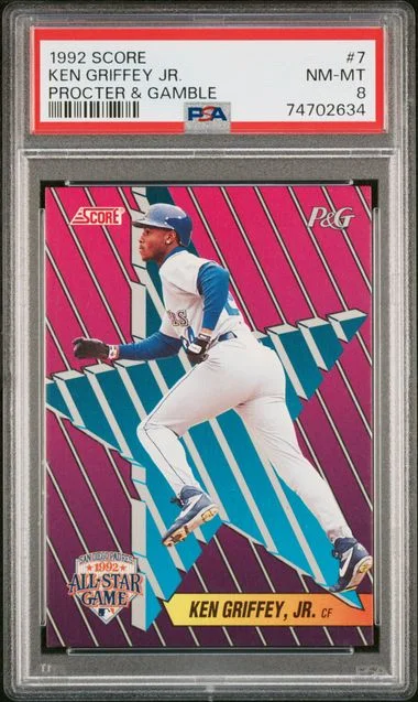 1992 Score Ken Griffey Jr. Procter & Gamble Procter & Gamble #7 card image