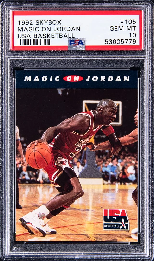 1992 SkyBox Michael Jordan USA Basketball #105 card image