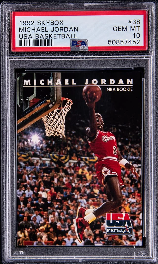 1992 SkyBox Michael Jordan Usa Basketball #38 card image