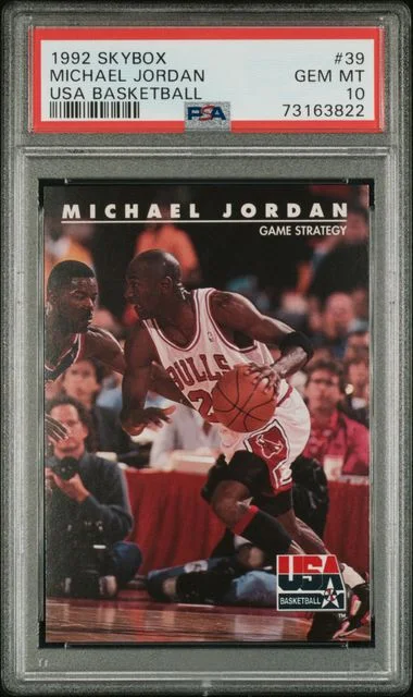 1992 SkyBox Michael Jordan Usa Basketball #39 card image