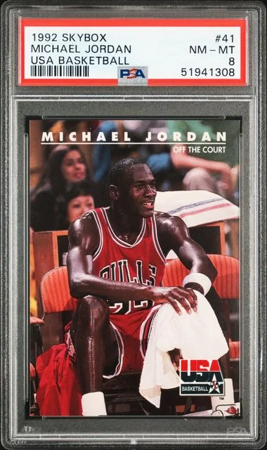 1992 SkyBox Michael Jordan USA Basketball #41 card image