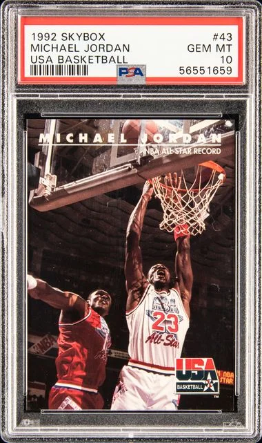 1992 SkyBox Michael Jordan USA Basketball #43 card image