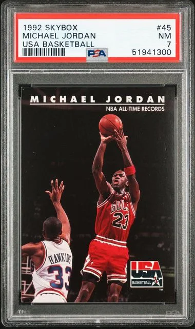 1992 SkyBox Michael Jordan USA Basketball #45 card image