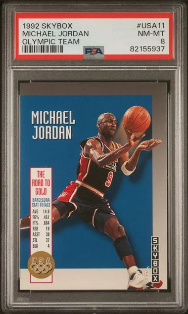 1992 SkyBox Michael Jordan Olympic Team #USA11 card image