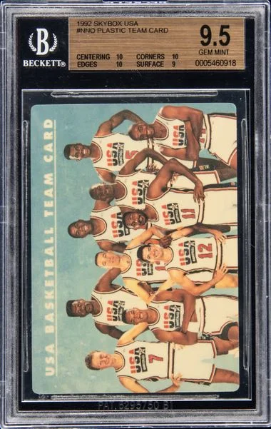 1992 SkyBox Plastic Team USA #NNO card image
