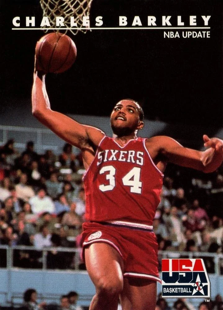 1992 SkyBox USA Charles Barkley #1 card image