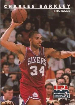 1992 SkyBox USA Charles Barkley #2 card image