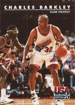 1992 SkyBox USA Charles Barkley #3 card image