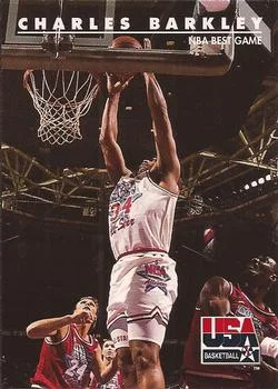 1992 SkyBox USA Charles Barkley #4 card image
