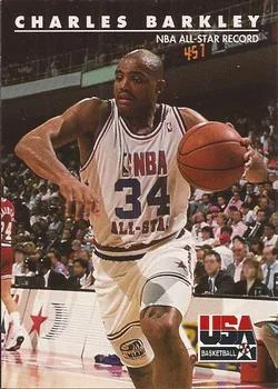 1992 SkyBox USA Charles Barkley #7 card image