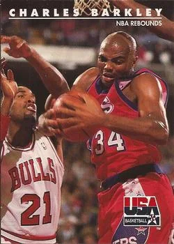 1992 SkyBox USA Charles Barkley #9 card image