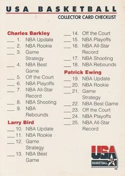 1992 SkyBox USA Checklist: 1-54 #99 card image