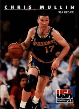 1992 SkyBox USA Chris Mullin #55 card image