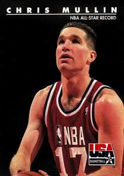 1992 SkyBox USA Chris Mullin #61 card image