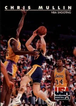 1992 SkyBox USA Chris Mullin #62 card image