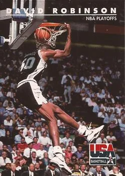1992 SkyBox USA David Robinson #78 card image