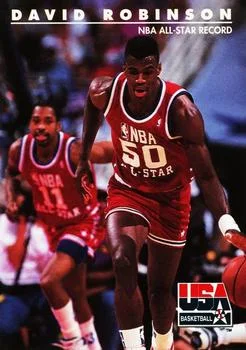 1992 SkyBox USA David Robinson #79 card image