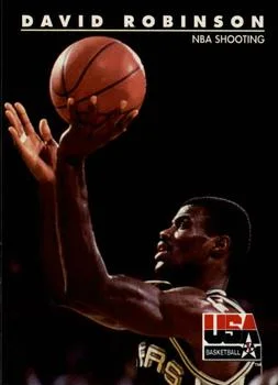 1992 SkyBox USA David Robinson #80 card image