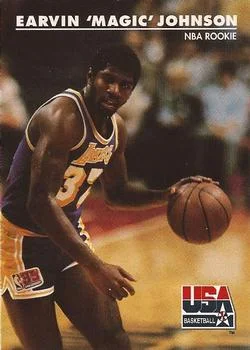 1992 SkyBox USA Earvin "Magic" Johnson #29 card image